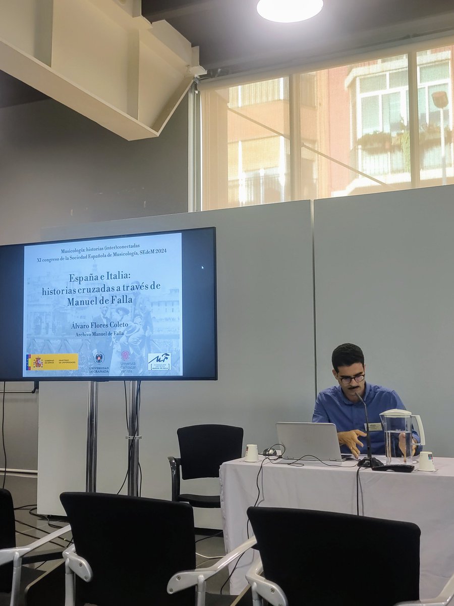 FallaAr's tweet image. 🔊 La semana pasada el Archivo Manuel de Falla y algunos de sus investigadores estuvieron en el IX Congreso de la Sociedad Española de Musicología - SEdeM celebrado en Elche. #SEDEM @musicologyspain