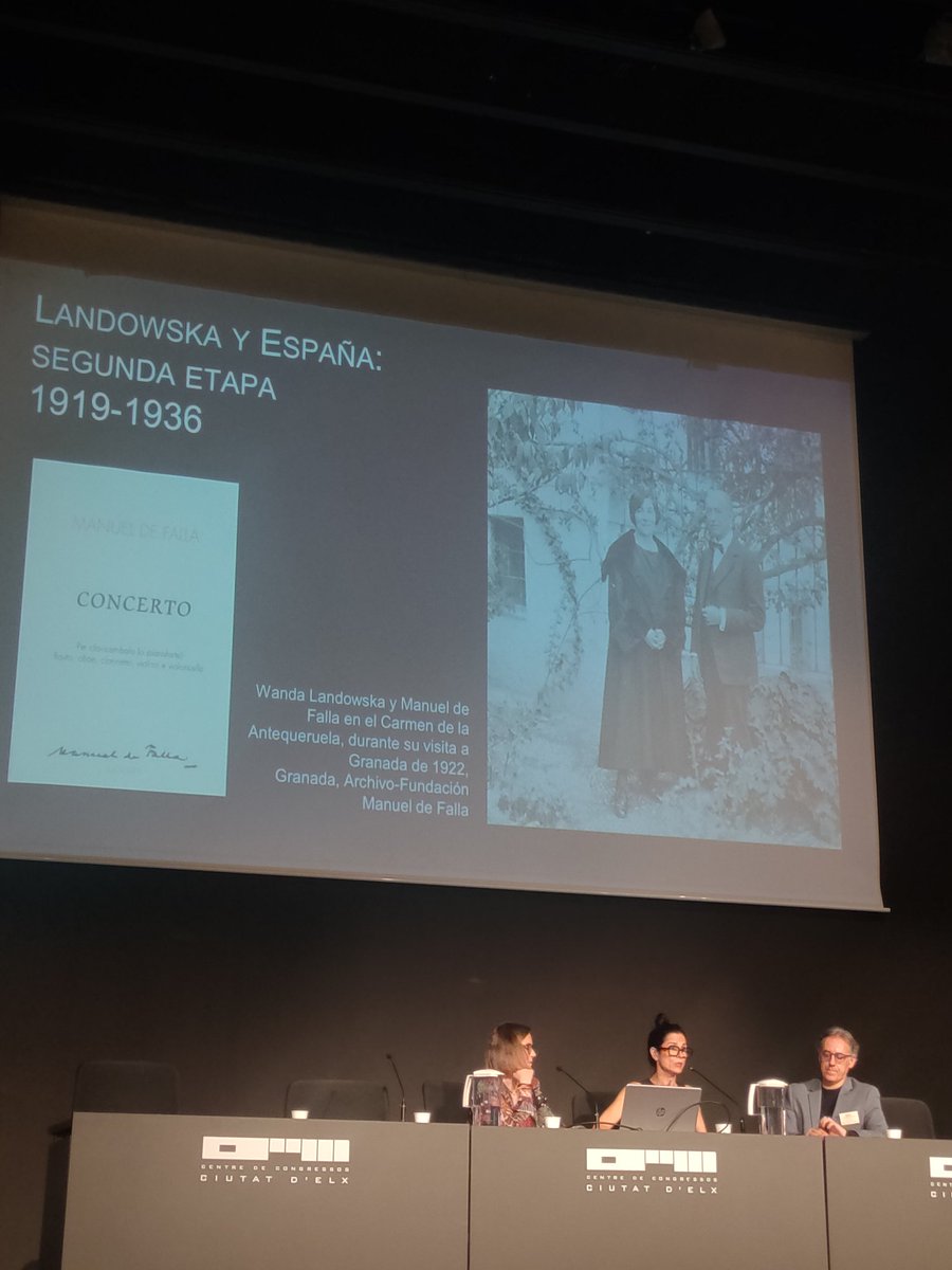 FallaAr's tweet image. 🔊 La semana pasada el Archivo Manuel de Falla y algunos de sus investigadores estuvieron en el IX Congreso de la Sociedad Española de Musicología - SEdeM celebrado en Elche. #SEDEM @musicologyspain
