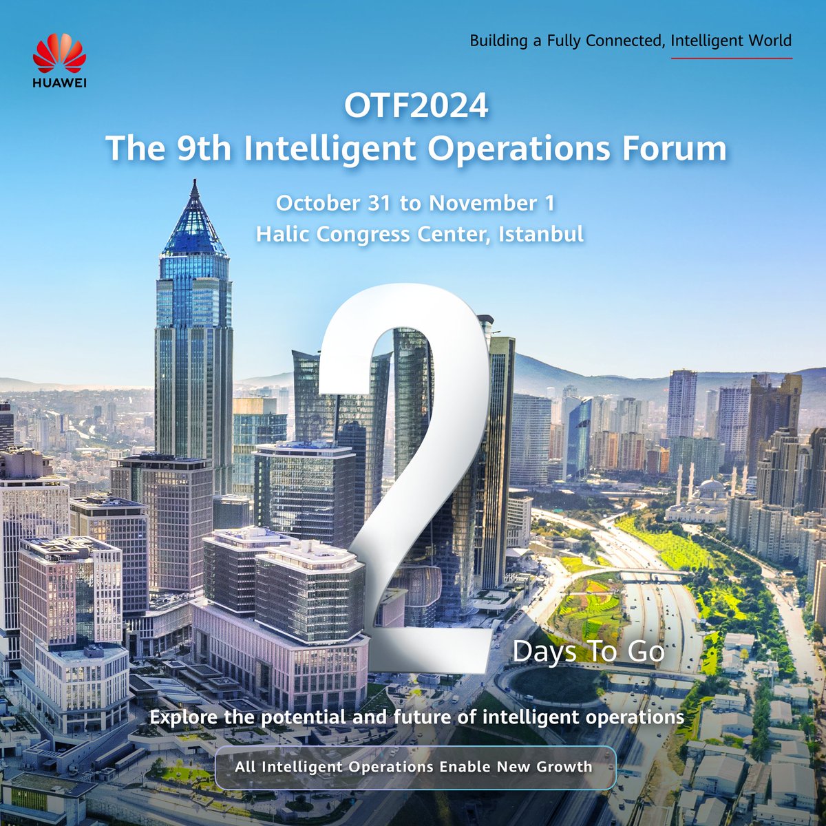 Just 2 days until the 9th Intelligent Operations Forum 2024! Don’t miss the chance to learn from esteemed operators and industry partners as they showcase a comprehensive exploration of digital intelligence. #OTF2024 #HWOTF #AllIntelligentOperations huawei.com/minisite/otf20…