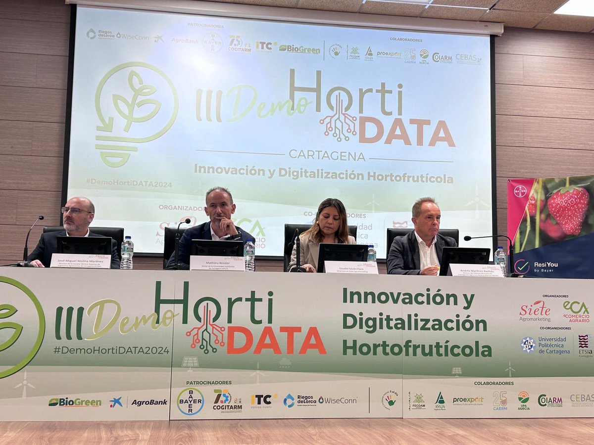 coiarm's tweet image. EL COIARM presente en la III #DemoHortiDATA2024 en @etsiaupct @UPCToficial

@SieteAgromarket @eComercioAgr