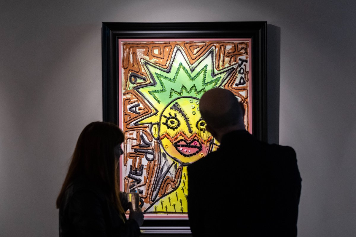 castlegalleries's tweet photo. Now on at our #SouthMoltonStreet &amp; #Mailbox galleries, an electrifying exhibition of Boy George’s original artworks! https://t.co/qwDXcv8y3c