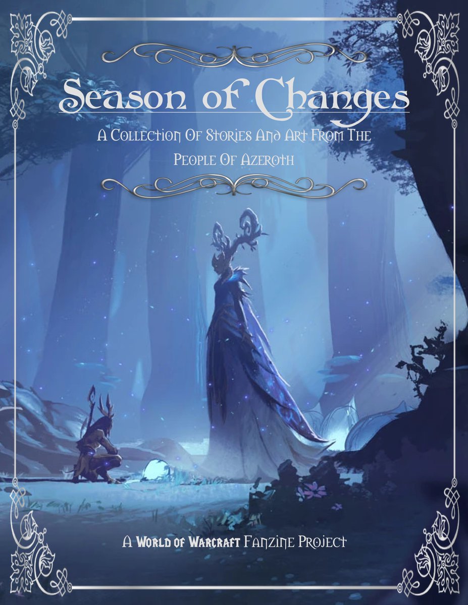 Rease Stoneheart - Writer and WoW Roleplayer (@reasestoneheart) on Twitter photo We're in the home stretch now! The #Fanzine is coming out shortly! Have a preview of the new cover that the talented <a href="/crossworlds_art/">Crossworlds | Query for Comms</a> put together for it.
It has been amazingly fun working on this. Learned a lot in the process.
#Warcraft | #WorldofWarcraft | #WoW | #fanfiction We're in the home stretch now! The #Fanzine is coming out shortly! Have a preview of the new cover that the talented <a href="/crossworlds_art/">Crossworlds | Query for Comms</a> put together for it.
It has been amazingly fun working on this. Learned a lot in the process.
#Warcraft | #WorldofWarcraft | #WoW | #fanfiction