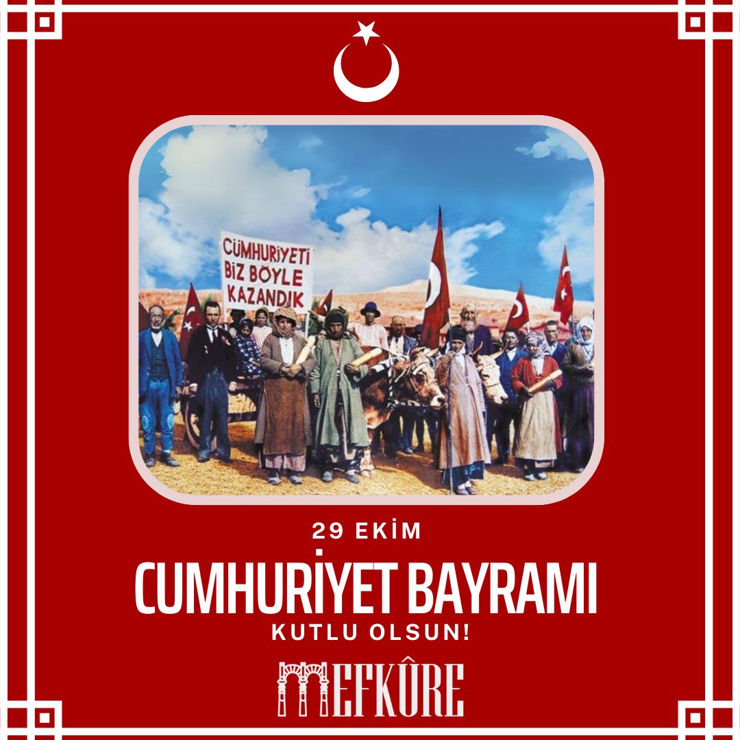 _mefmefkure's tweet photo. Cumhuriyet Bayramı Kutlu Olsun! https://t.co/srkbqcGKgJ