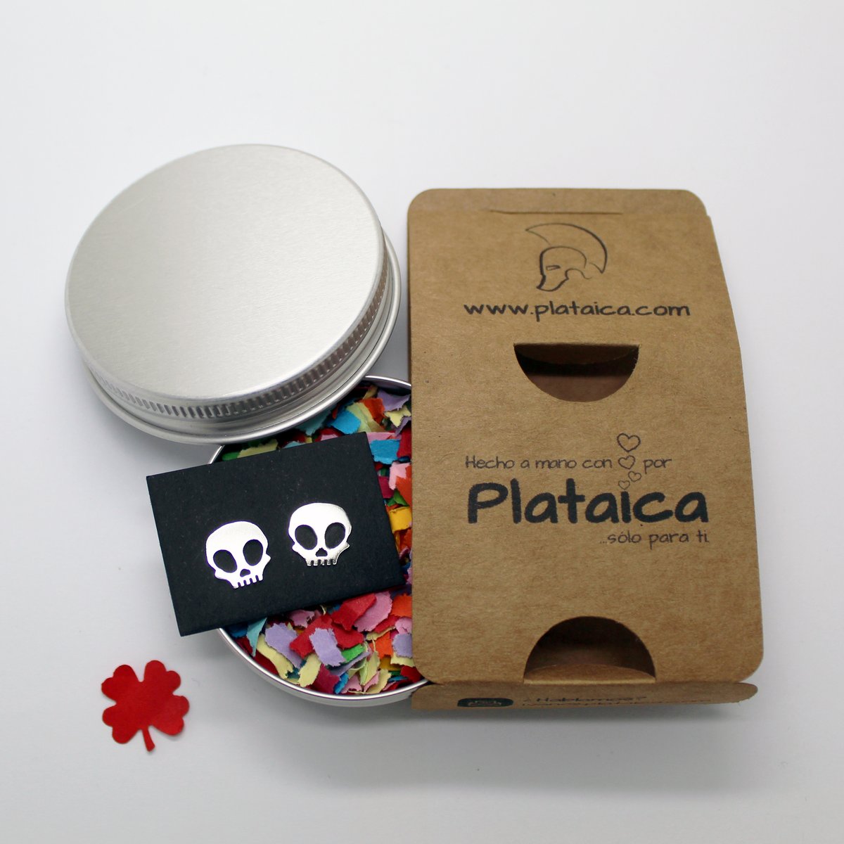 Plataica's tweet photo. 🎃 Unos pequeños #pendientes #Calaveras 💀 de plata 925 para vivir un #Halloween terrorífico‼
👉 https://t.co/1YA9rhG1Ww
#Hechoamano ✋ y con #envíogratis mundial 🌎, #handmade jewelry art work and global #freeShipping 🌎
#plata925 #joyeríaartesanal #skull #silverskull https://t.co/ndWaUrYJ1u