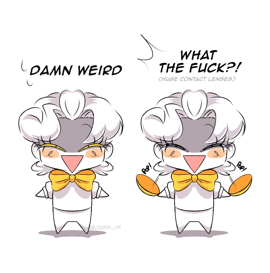 🫧⁞Small pupils always hide something. 

#digitalart #Doodles