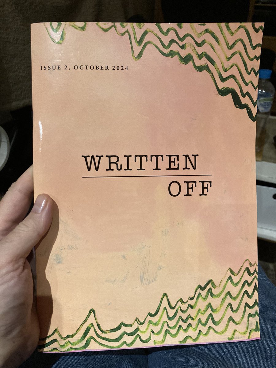 thebooksdesk's tweet photo. Very handsome mag this from @WrittenOffClub / @vitagraphpress https://t.co/L8KkYLhVYB