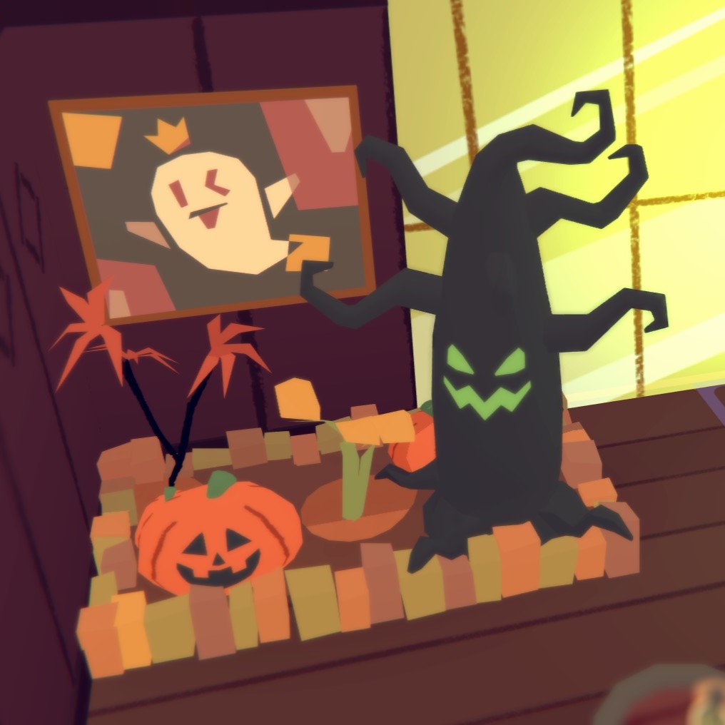 HomoLudensGames's tweet photo. 🎃Halloween is right around the corner… 

For spooky season this year, the 👻Halloween items👻 are coming back. Log on to the game, choose the Halloween theme in the search section and decorate as you wish! 🐈‍⬛

#indiegame l #Halloween https://t.co/t9Jse6Wkul