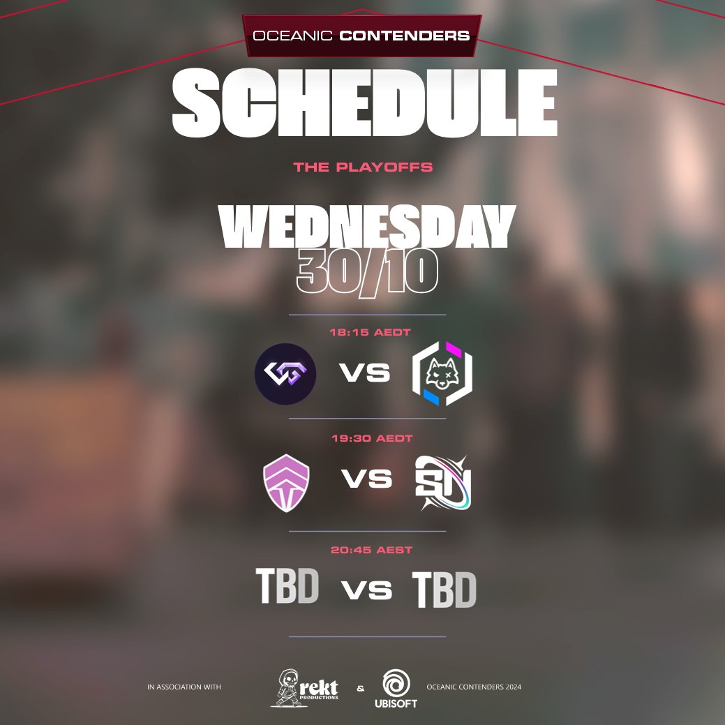 A winner must be crowned - Make sure to tune in tomorrow for the FINALS of the OCE Contenders League! 🔥