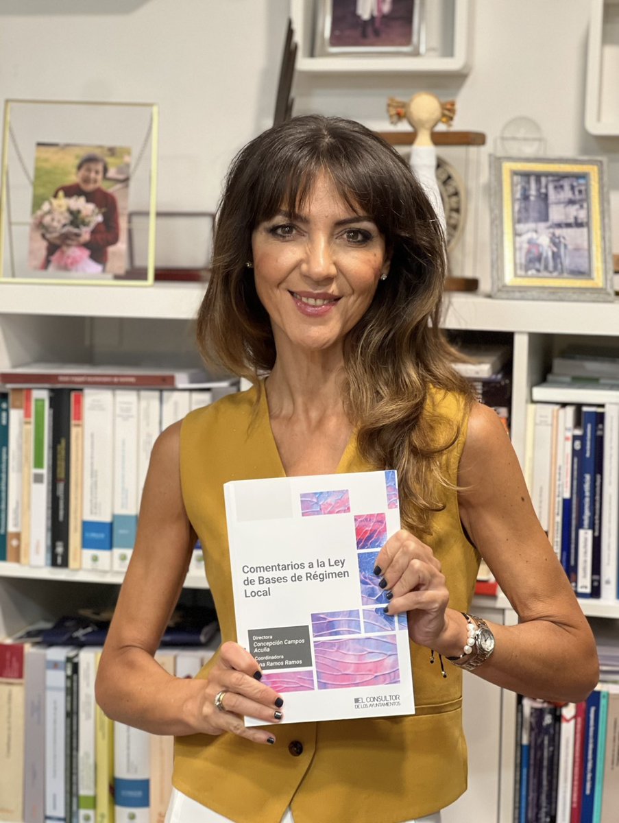 mccamposacunha's tweet photo. #LibrodeCabecera #ComentariosLRBRL 

En mis manos la obra de referencia para las #EELL y los #SITAL con un enfoque práctico y claro, con profesionales de máximo nivel y con una gran coordinadora como Ana Ramos, un honor dirigir una obra coral como esta.

https://t.co/M5Z89tCIQS https://t.co/HwfVLhzAd0