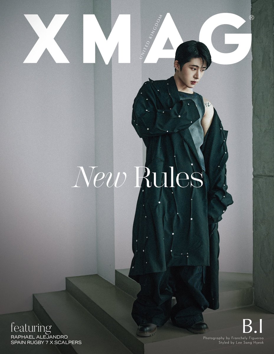 B.I Exclusive Interview and Stunning Photoshoot in the New Edition of Xmag You Can’t Miss! en.xmag.live/b-i-exclusive-… 

<a href="/BI_131official/">B.I Official</a>