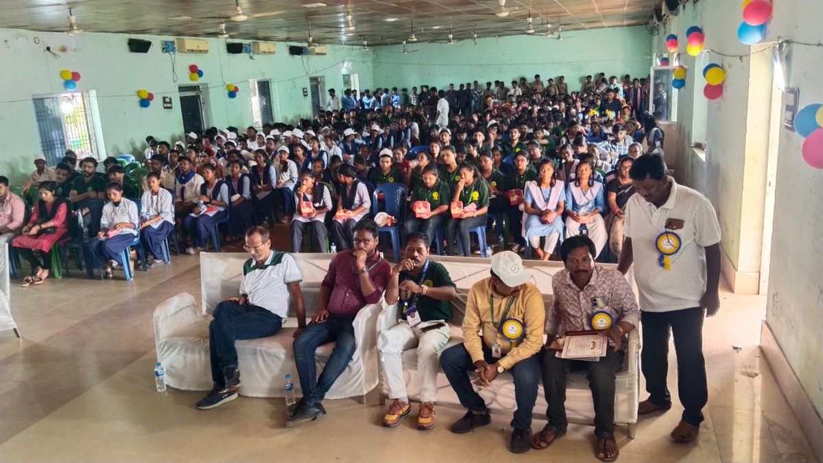 Celebration of Patha ustav &amp; Walkathon on the eve of Special Summary Revision-2025 &amp; Draft Publication of Elector Roll-2025 in presence of  Election officials, Eminent persons, students and staff .