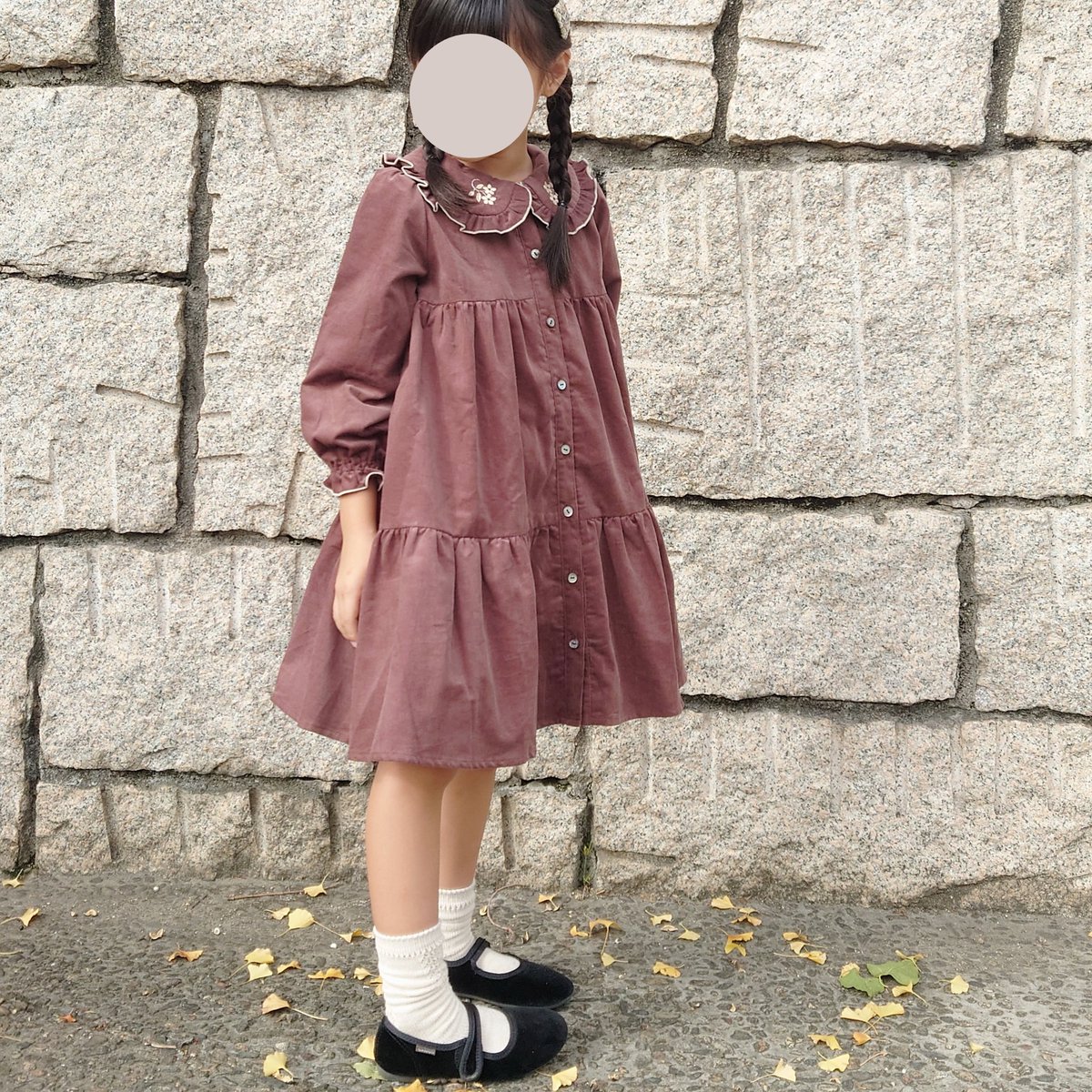 やっと着せられる気温になったんですよ。最高にかわいいんですよ。