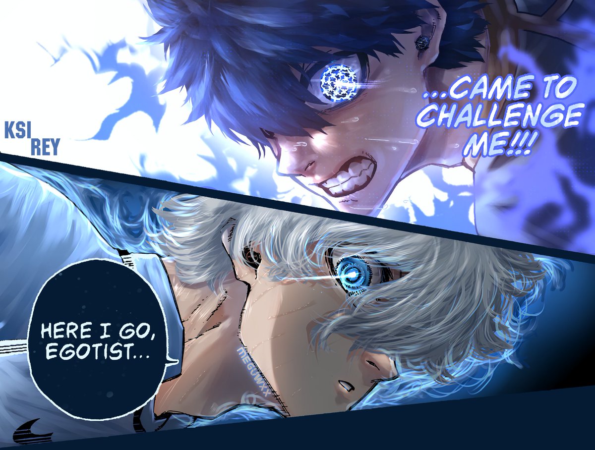 KsireyArts's tweet image. Collab with Meguwxx 🐝 
#BlueLock #IsagiYoichi #NagiSeishiro