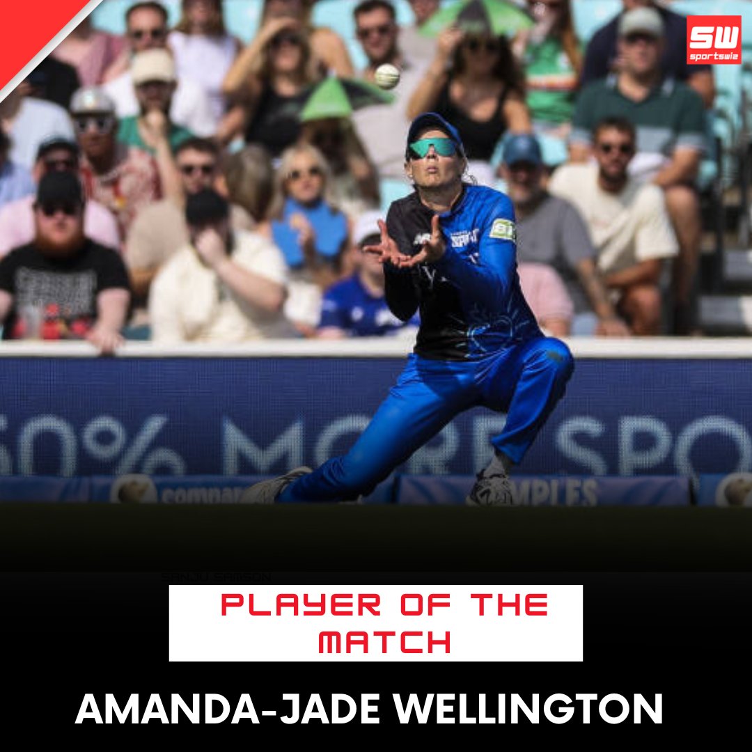 mysportswiz's tweet photo. A stellar all-round performance! π Amanda-Jade Wellington shines with 40 off 16 balls and 2/36, earning her the Player of the Match against Adelaide Strikers Women! ππͺ #AmandaJadeWellingto
#indvsnz #EllysePerry #SydneySixers #SSvsAS #BANvsSA #ΰ€§ΰ€¨ΰ€€ΰ₯ΰ€°ΰ€Έ #WWERaw #Russellwilson #Boone #Danieljones #Aaronjudge #Paolobanchero #LetsGoDodgers #stanton #Dodgerswin #Steelers #Giannis #HereWeGo #Raptors #Cavs #Sami #INDvsNZ