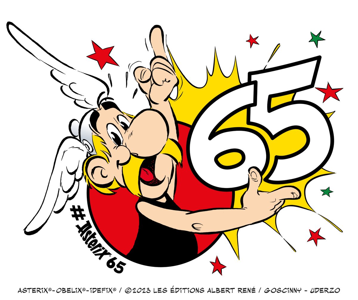 muellep's tweet photo. Zum heutigen 65. Geburtstag von #Asterix ist es raus: Fabcaro wird auch das 41. Album texten, sein zweites nach "Die weiße Iris"; Didier Conrad bleibt Zeichner. Erscheinungstermin wie üblich wohl im Oktober 2025. Jean-Yves Ferri damit endgültig nicht mehr der Szenarist? #comics https://t.co/UR4MhkPUSU