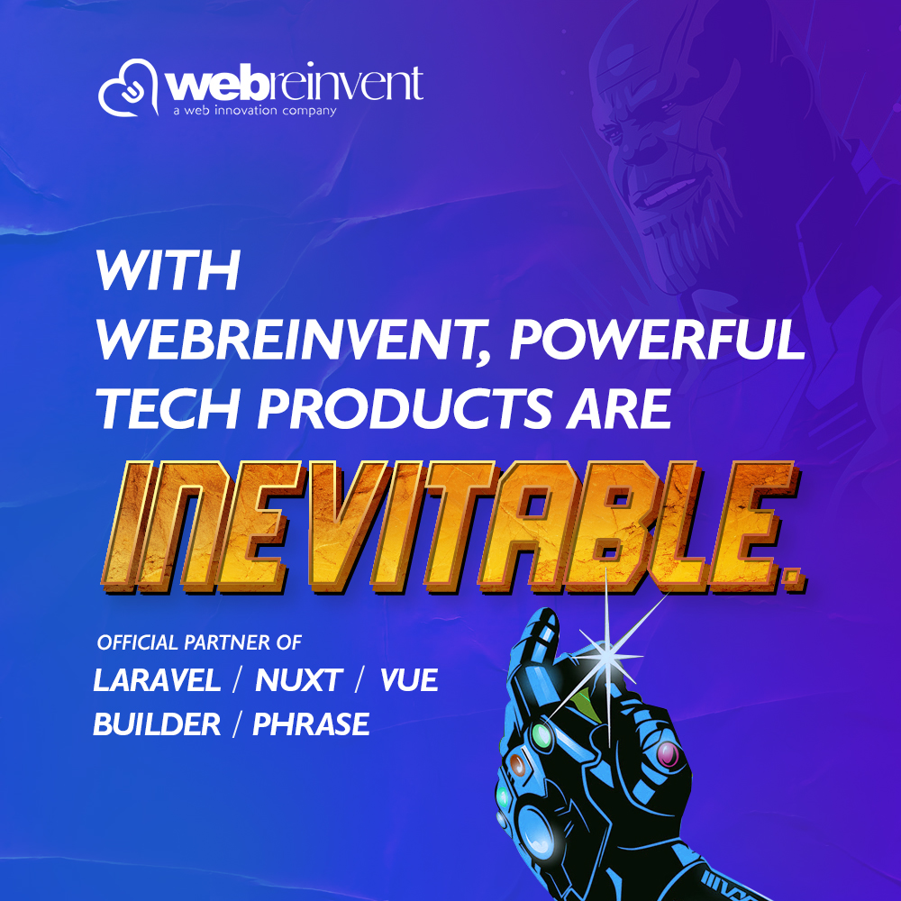 LaraconIN's tweet photo. 🚀 Excited to announce WebReinvent as our Platinum Sponsor! 🎉 

@weinvent delivers next-gen digital products using Laravel, Vue, Nuxt, and other top technologies.

Grateful to have them powering #LaraconIN 2025! 💥 

#WebReinvent #TechInnovation https://t.co/6Ckm2rKNFe