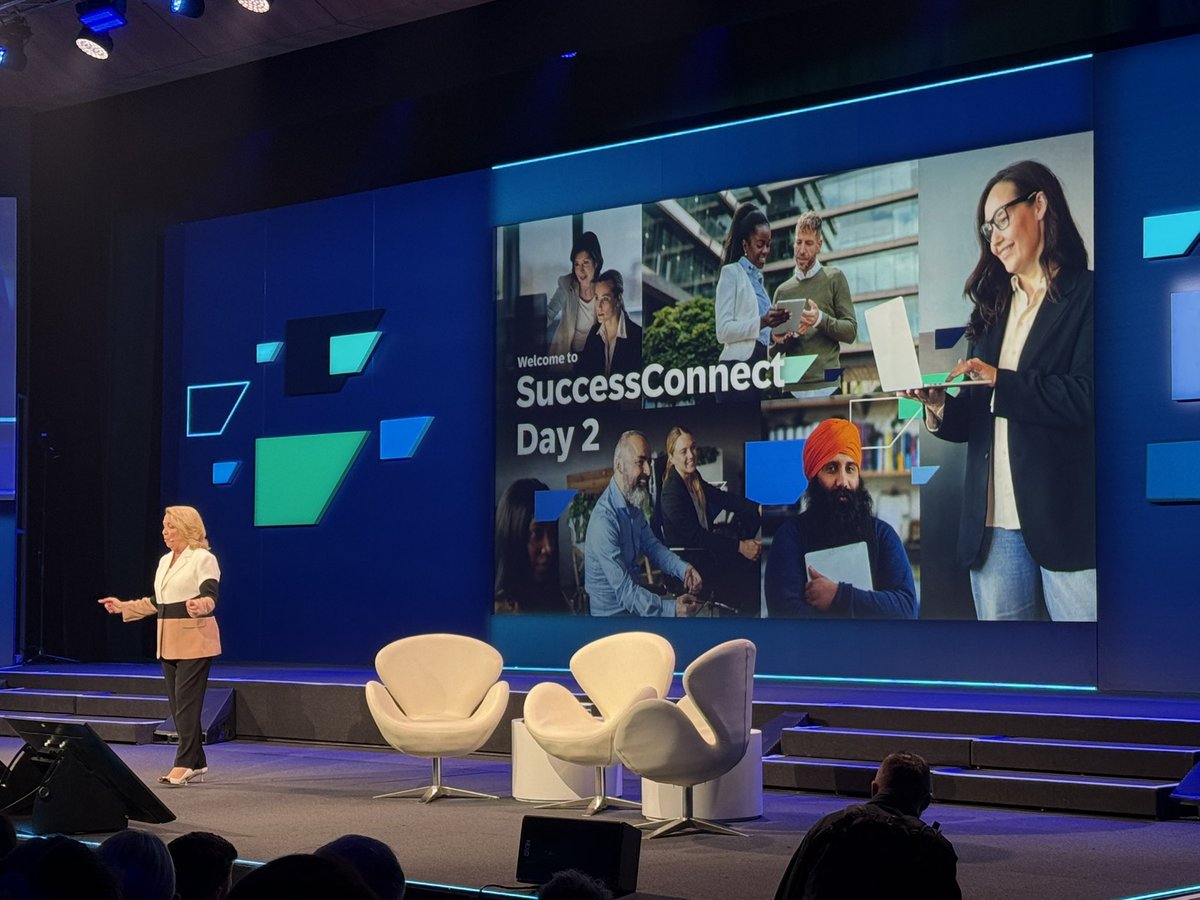 tcrawford's tweet photo. .@SAP @successfactors @mabbajay kicks off the Day 2 #SuccessConnect keynote along with a few customer interviews.
#CIO #CHRO https://t.co/iJ4f26IF4F