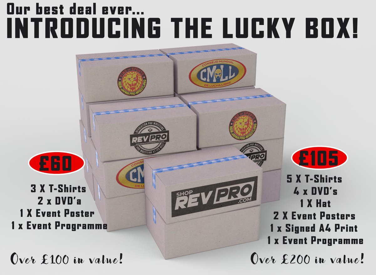 RevProUK's tweet image. Introducing @ShopRevPro BIGGEST DEAL EVER... 

💥THE LUCKY BOX💥 

🚨Whilst stocks last! ‼️Never get the same box twice!

 Don't delay get your lucky box today! 

shoprevpro.com/search?q=lucky…