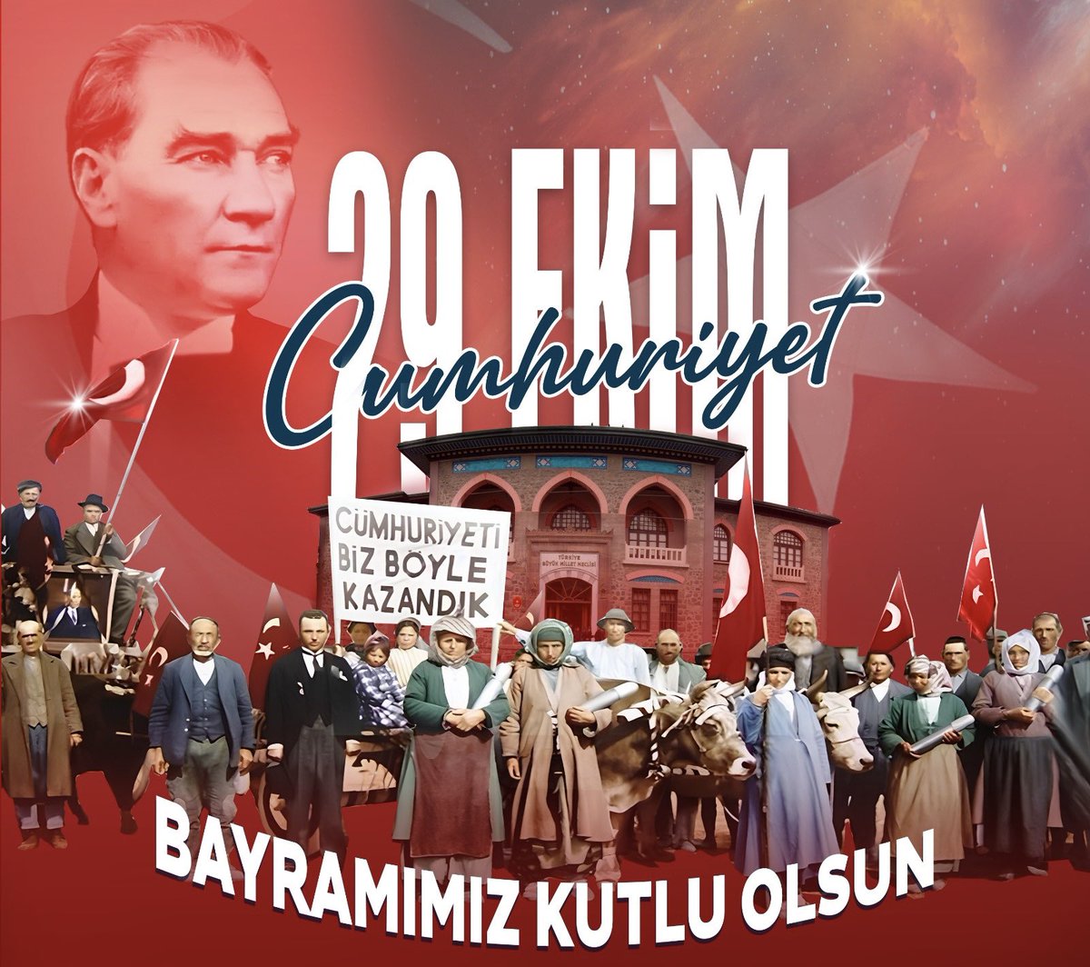 İlelebet Cumhuriyet ! #29EkimCumhuriyetBayramı