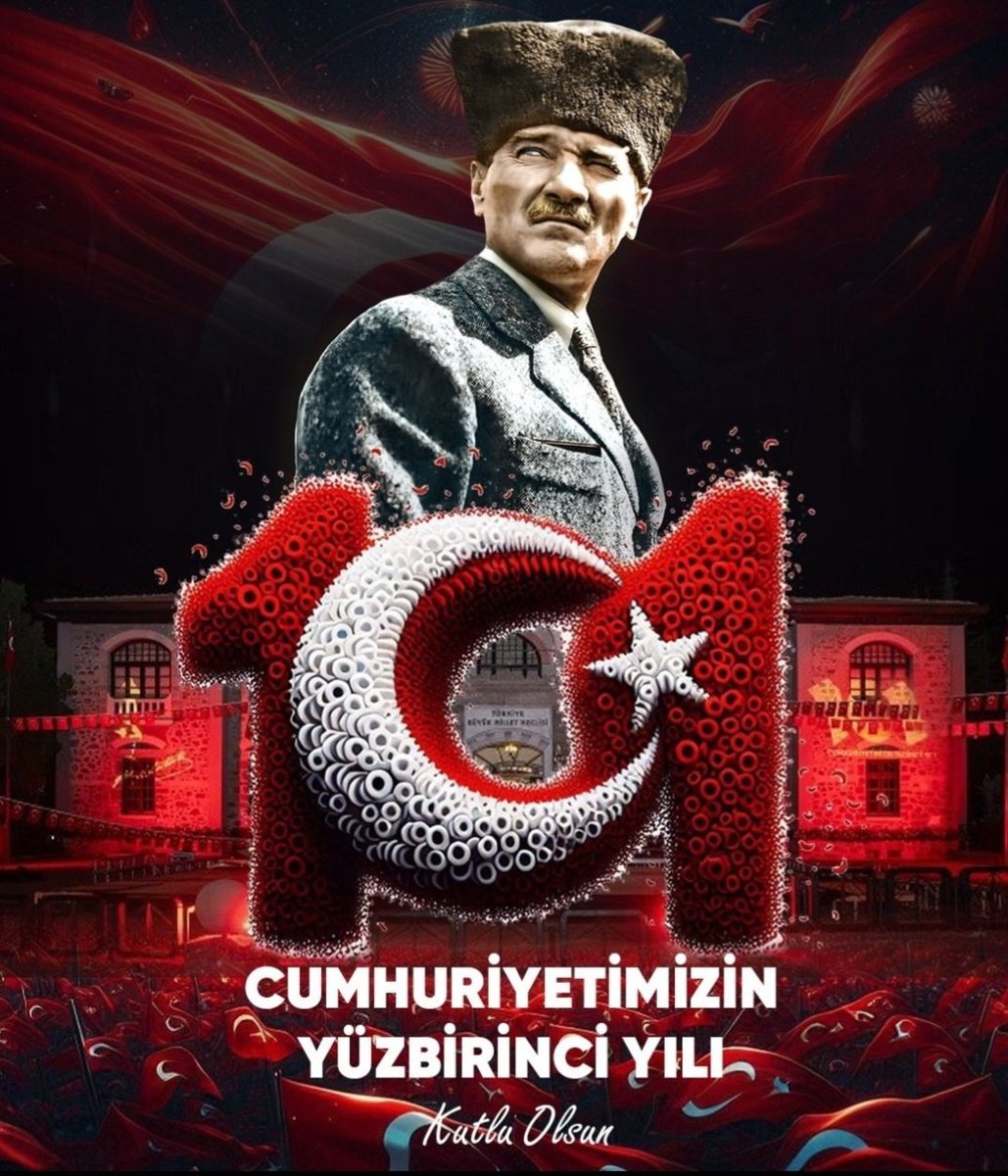 Az önce şöyle birşey okudum "Sınıfta parmak kaldıran kız öğrencidir Cumhuriyet.." Cumhuriyet sayesinde hekim oldum vatanıma hizmet ediyorum..İyi ki Cumhuriyet 🇹🇷🇹🇷❤️🤍 #Cumhuriyetin101Yılı #YasasınCumhuriyet #MustafaKamalAtatürk #CumhuriyetBayramımızKutluOlsun ❤️🤍🇹🇷🇹🇷