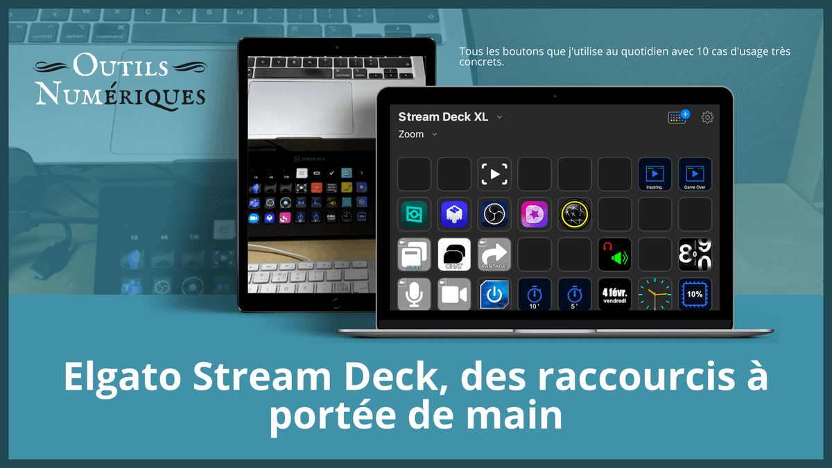 Je ne suis pas streamer, et pourtant j'utilise un <a href="/elgatoFRA/">Elgato France</a> Stream Deck pour gagner du temps au quotidien et dans les visio.

Je vous détaille mes 🔟 cas d'usage

outilsnum.fr/elgato-stream-…