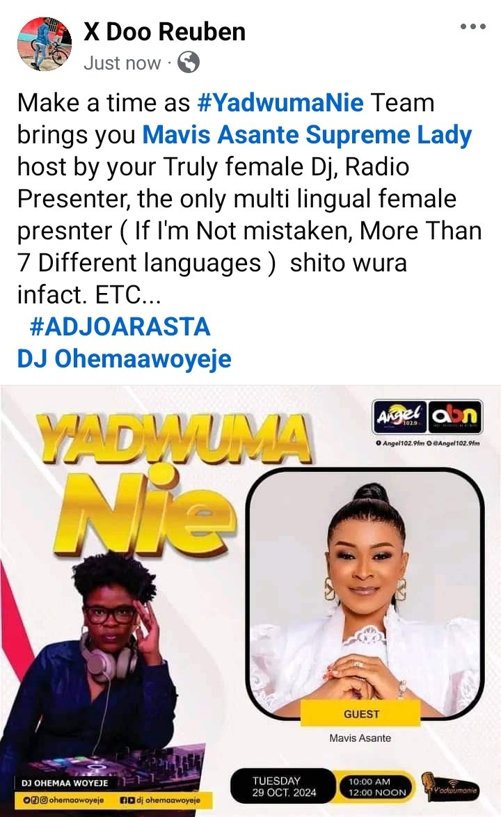 DooReuben's tweet photo. @ohemaawoyeje 
@BlakkAuthority https://t.co/511gaIaUE9