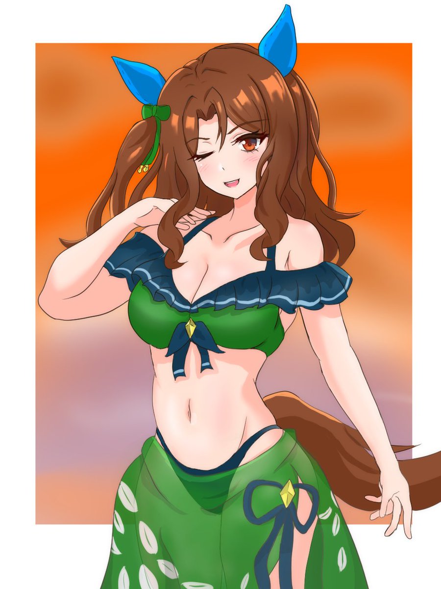 #今月描いた絵を晒そう 
#ウマ娘
裏で寄稿絵描きながらだったのでちょっと少なめ 