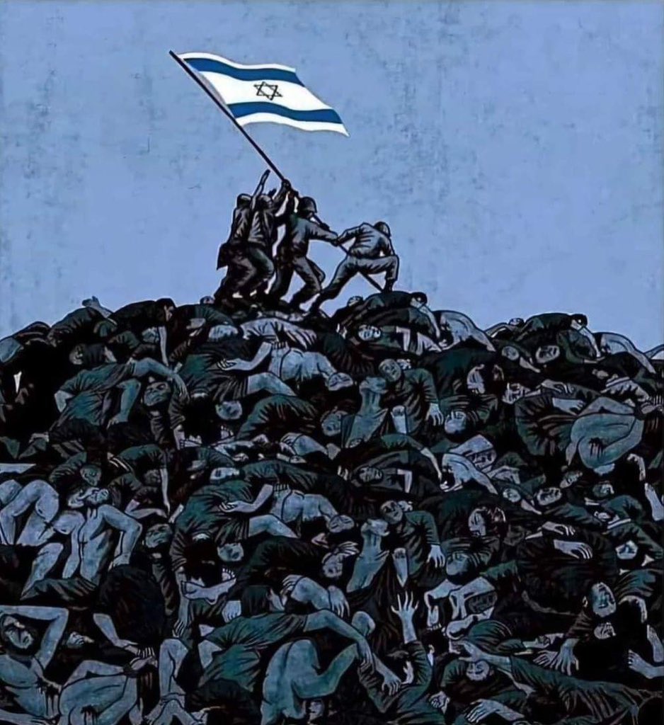 bashar_ythawy's tweet photo. @IsraelArabic لوحة التطهير العرقي
للفنان البرتغالي فاسكو گارگالو
Genocide
by Vasco Gargalo from Portugal https://t.co/6NATamHqou