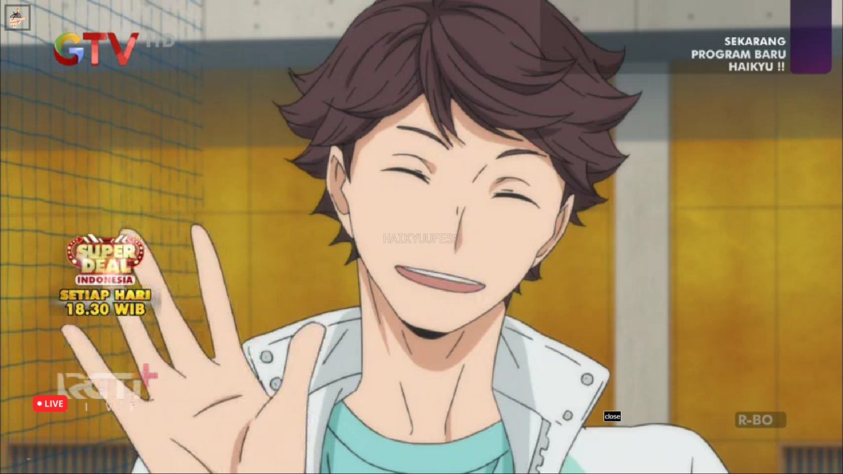 *HQ "YUHUUU~ LAMA TAK BERJUMPA TOBIO-CHAN~" 

DUBBINGNYA OIK TENGIL KAYAK OIK WKWK