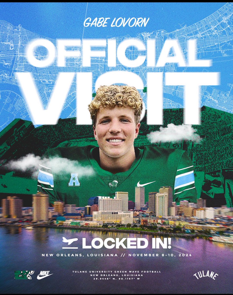 Locked in🔒‼️
Show some love Tulane family💚💙
<a href="/TULNrecruiting/">Tulane Football News🌊🏈</a> <a href="/GreenWaveFB/">Tulane Football</a>