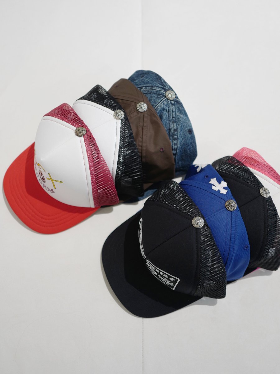 SHENGLI_ROAD_M's tweet image. 🔥 Ultimate Chrome Hearts Cap Collection! Which one is your favorite? 🧢✨ #ChromeHearts #CapCollection #StreetwearVibes