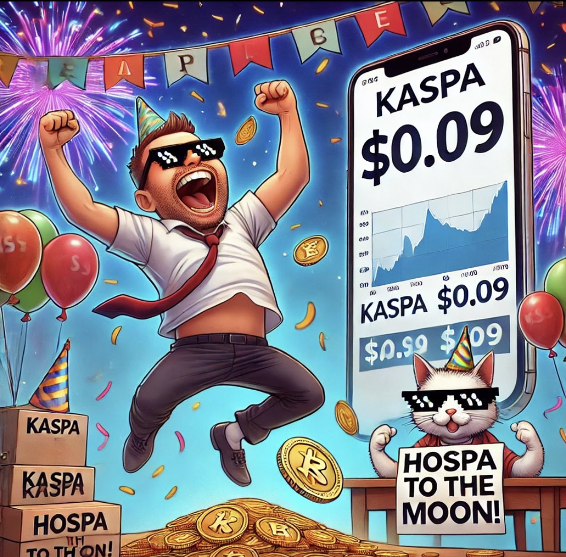 It seems like major exchanges are shorting $KAS. We might see it reach $0.09 in a couple of days for a potential entry point.