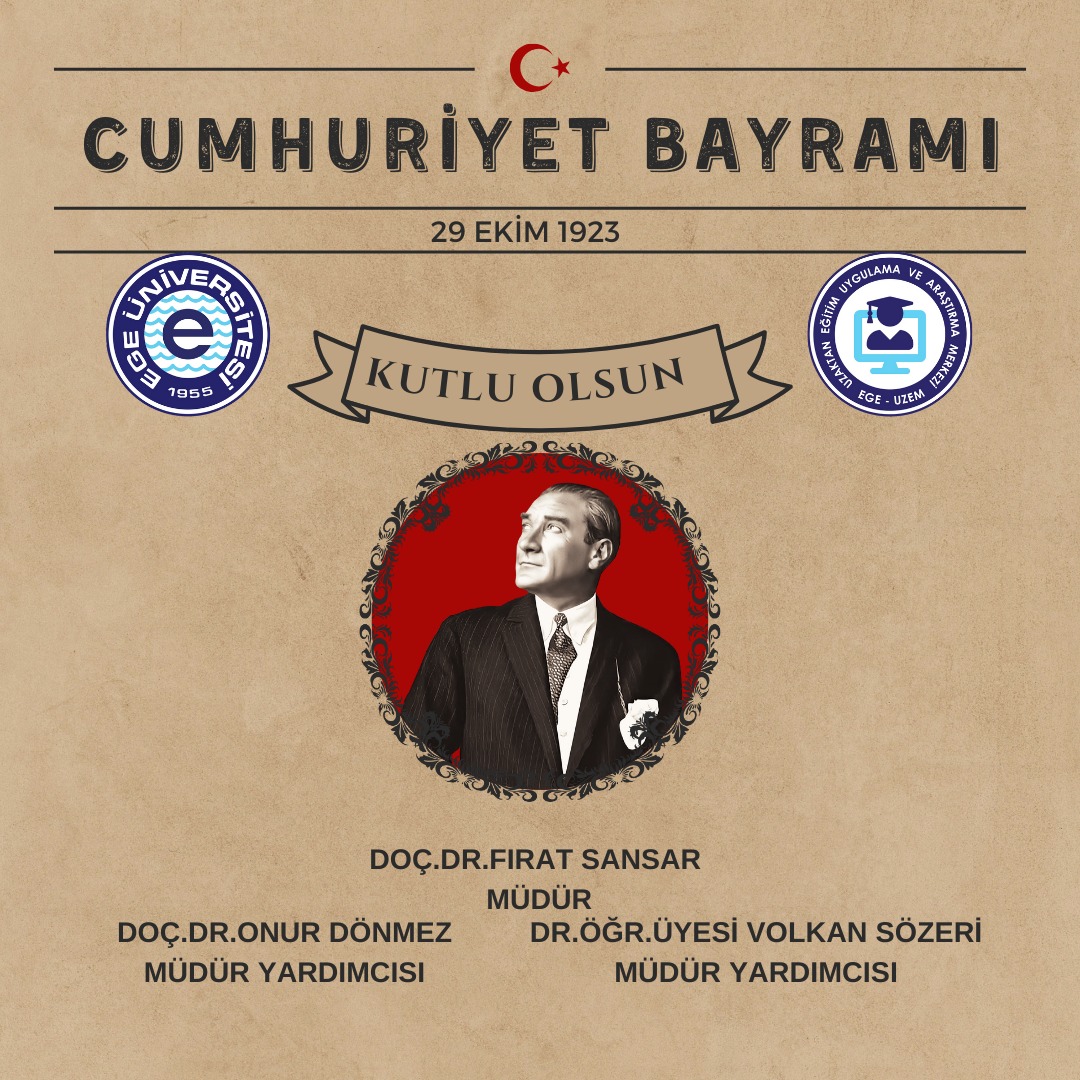 Cumhuriyet Bayramımız kutlu olsun