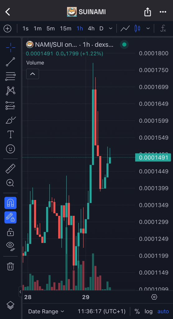 🚀 $NAMI is showing strength as BTC crosses 70K! With solid upward momentum in the Nami chart, we’re holding strong and ready for the next leg up. The synergy of Nami and Bitcoin’s rally is setting the stage for big moves. 🌊📈 Buckle up, Nami Army! #Nami #BTC #CryptoRally #SUI