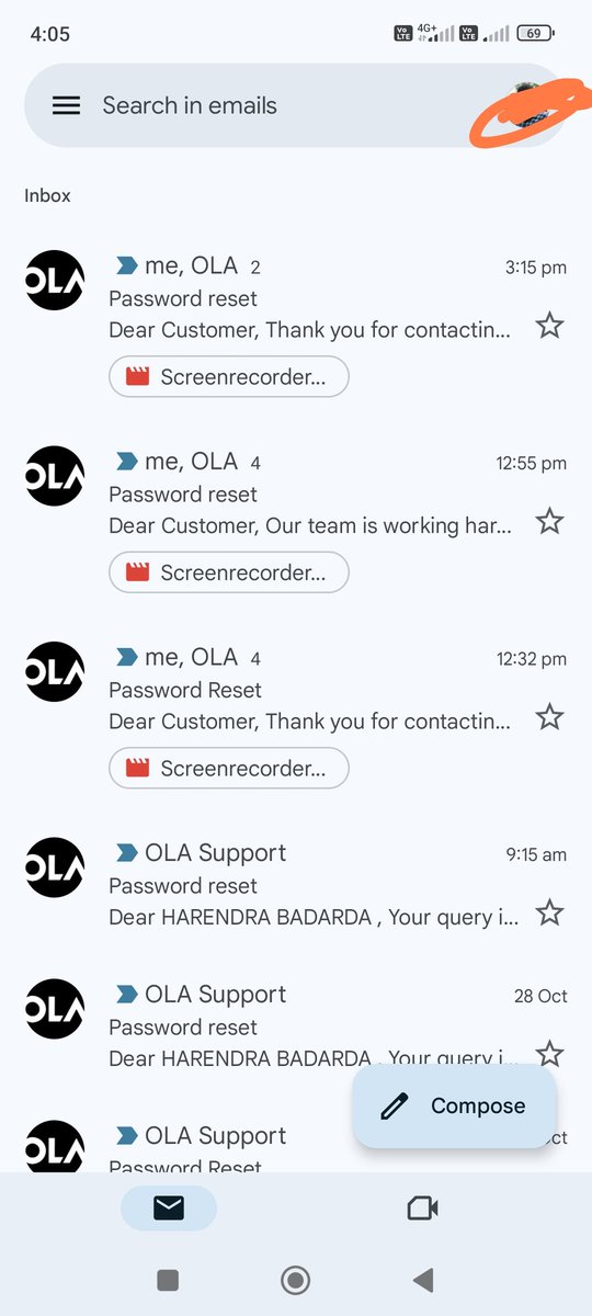 HarendraBadard1's tweet image. I have been dropping mail to Ola support for password reset since last two days but I am not getting any response. For four days my Ola has not reset my password yet.
@bhash @OlaElectric @Olacabs 
#OlaElectric #olalelectric #olabadservice
#badservice #bad #badsupport