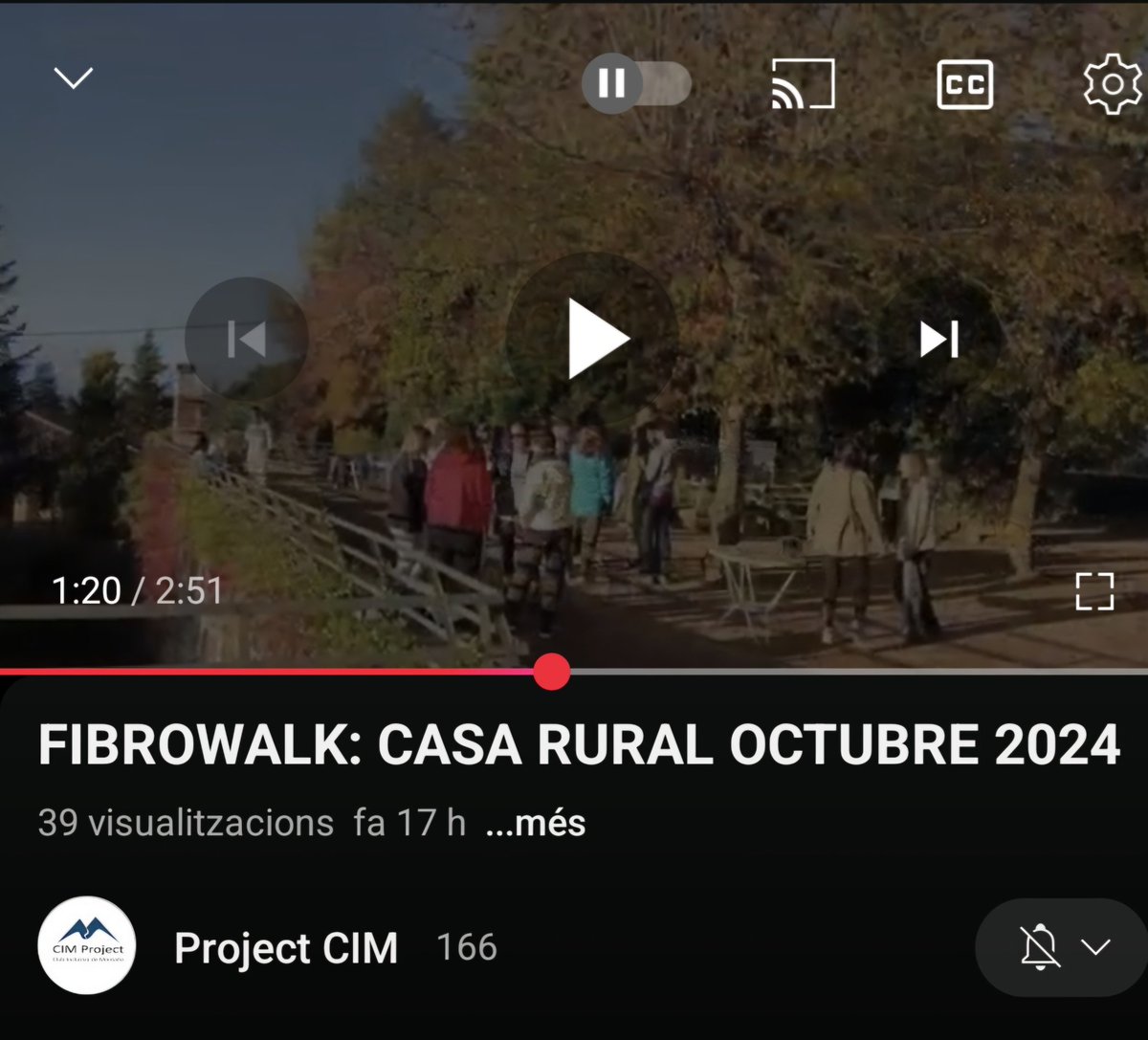 mayteserrat's tweet photo. CAP DE SETMANA TERAPÈUTIC AMB FIBROWALK
Trobada terapèutica de la Teràpia Fibrowalk, on han participat persones amb fibromiàlgia, familiars, professionals de la salut i estudiants de psicologia i fisioteràpia.
https://t.co/qAGmDP49Cx
Seguim!!
#Fibrowalk #Fibromiàlgia https://t.co/KgwXMuwjeJ