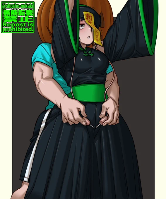 ハロウィンキョンシー耳郎ちゃん 