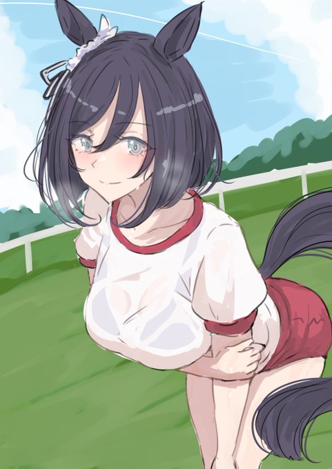 トレーニング中のウマ娘イイヨネ 