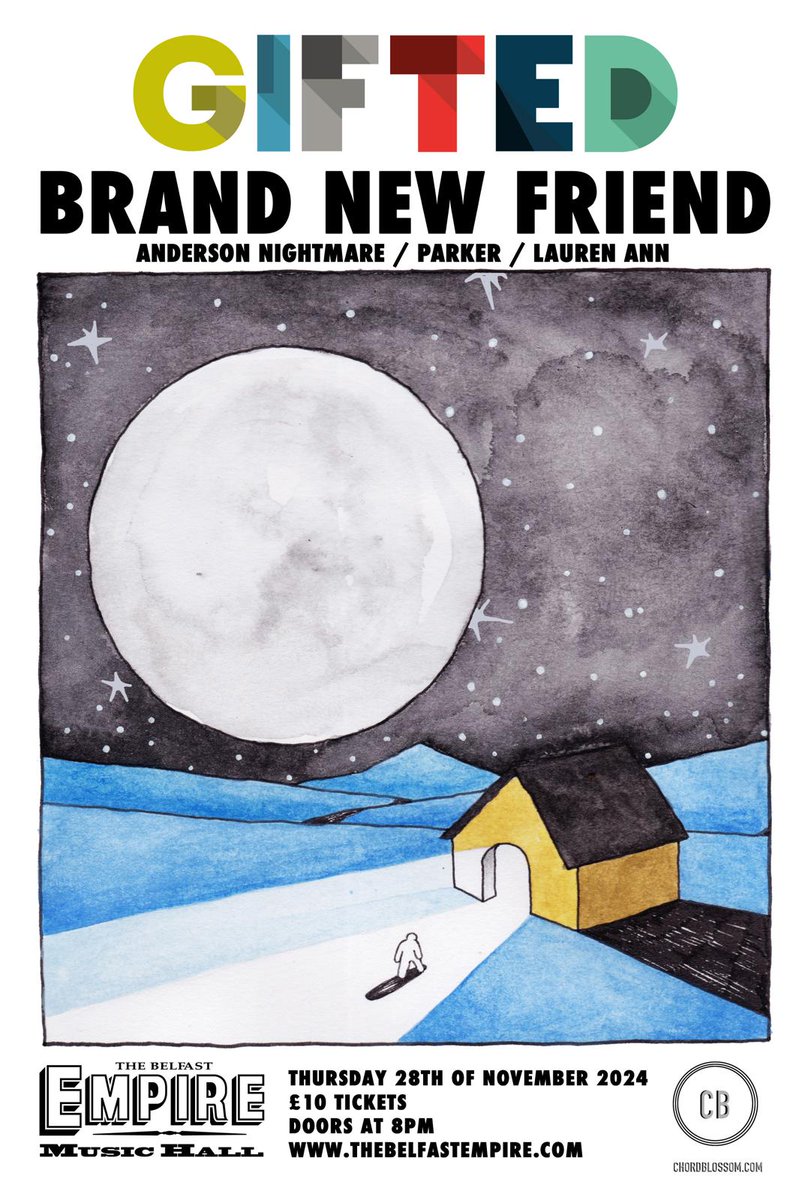 The awesome <a href="/brandnewfriendz/">brand new friend</a> headline November Gifted!