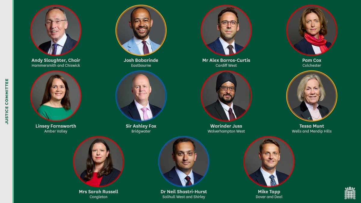 Justice Committee tweet media