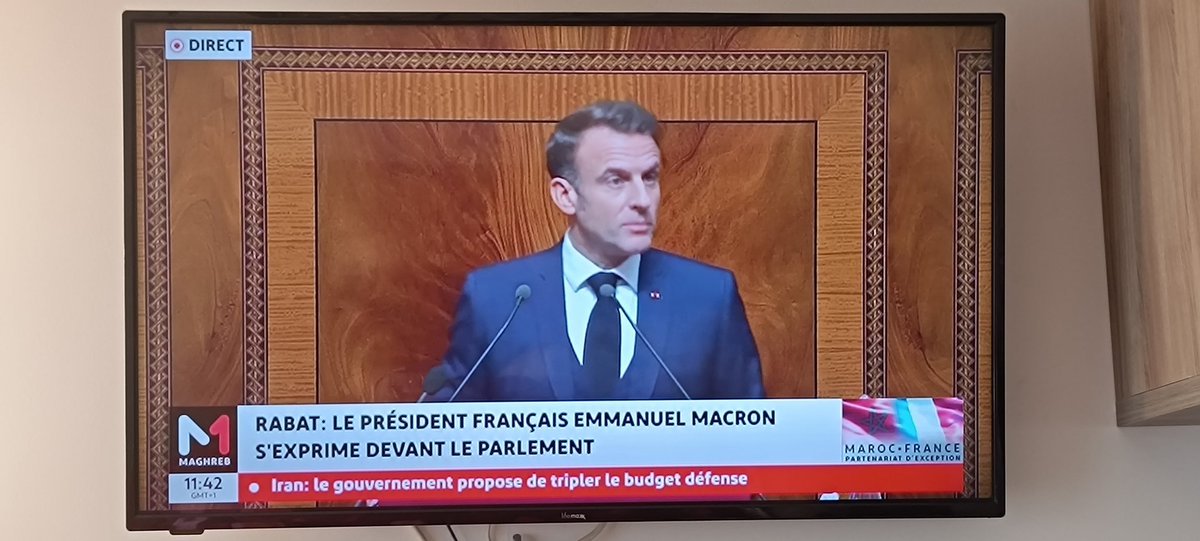 SalahBaina's tweet photo. "S'il est un domaine qui continuera à nous opposer ça sera bien évidemment le football..... "
Magnifique blague du Président @EmmanuelMacron Pour rebondir sur les coupes du monde 2022 puis 2030.
#GoodJoke
🤣 https://t.co/3uRoD3GuNu