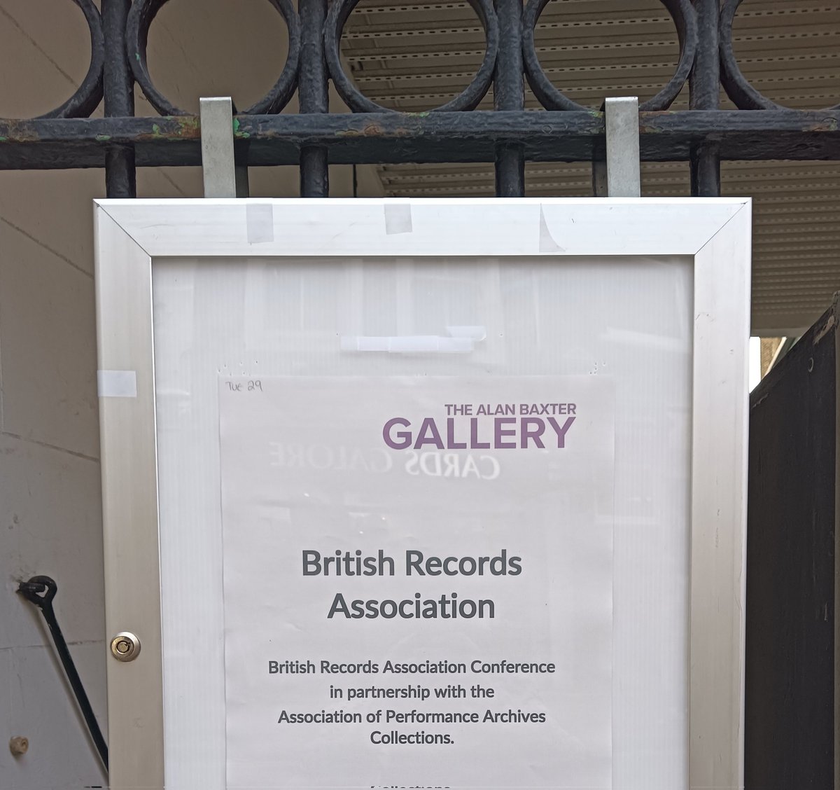 Looking forward to chairing the Records at Risk panel at the <a href="/BritRecs/">British Records Association Events</a> conference today. Great to spend the day with colleagues who I normally meet via Teams! #archives #recordsatrisk #heritage #conference #professionaldevelopment