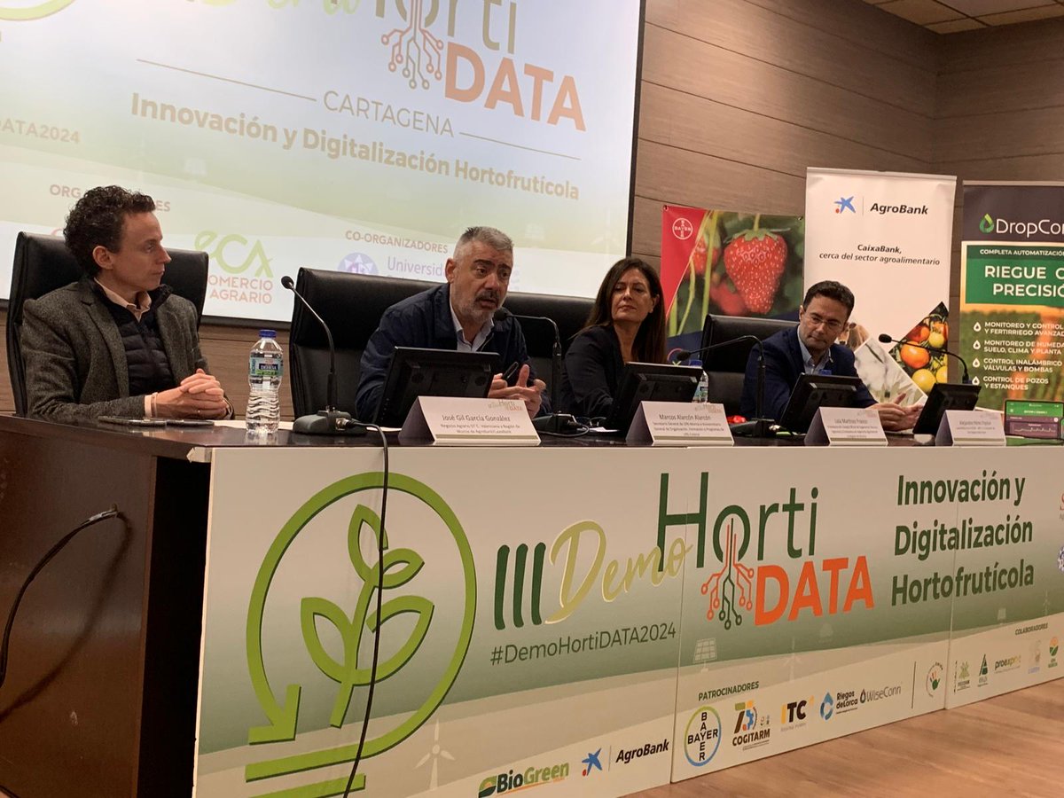 HortiData's tweet image. ↘️ Marcos Alarcón Alarcón. Secretario General de UPA-Murcia y Vicesecretario General de Organización, Formación y Programas de @UPA_Federal , @UPA_Murcia 

#DemoHortiDATA2024
