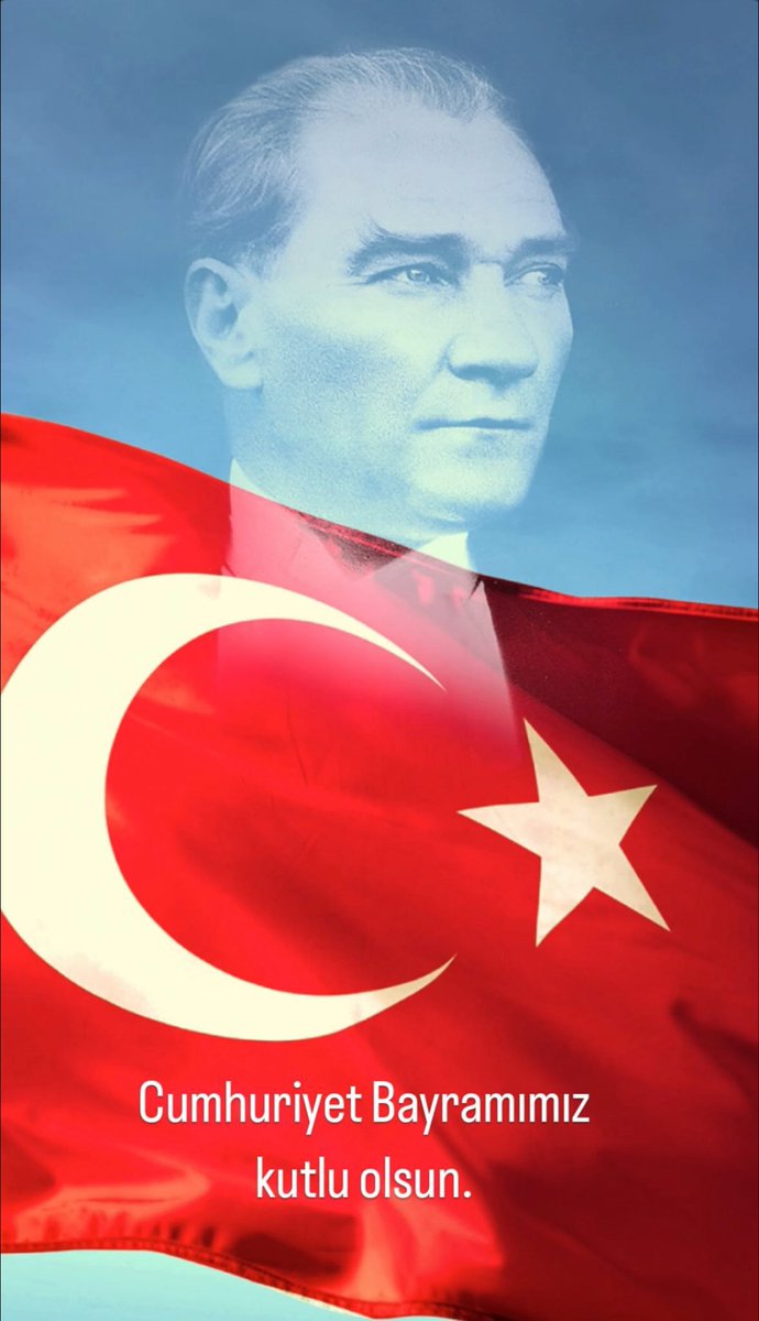Cumhuriyetimizin kurucusu Gazi Mustafa Kemal Atatürk başta olmak üzere, kahraman silah arkadaşlarını, aziz şehitlerimizi ve gazilerimizi  rahmet ve şükranla anıyoruz.
101. yılında Cumhuriyet Bayramımız Kutlu Olsun. 🇹🇷