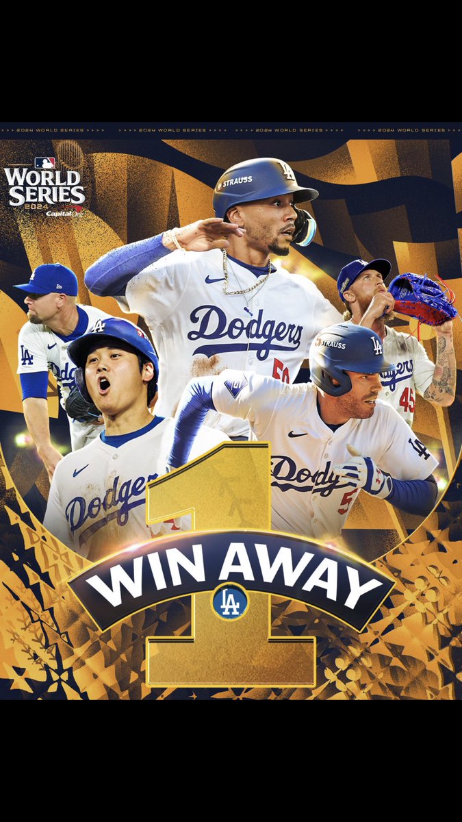 tierradegigant's tweet photo. Los @Dodgers ponen la serie mundial a ley de 1 juego al derrotar a los @Yankees 4 carreras a 2.

@MLB #DodgersWin #SerieMundial2024 https://t.co/3kolgIyGg5
