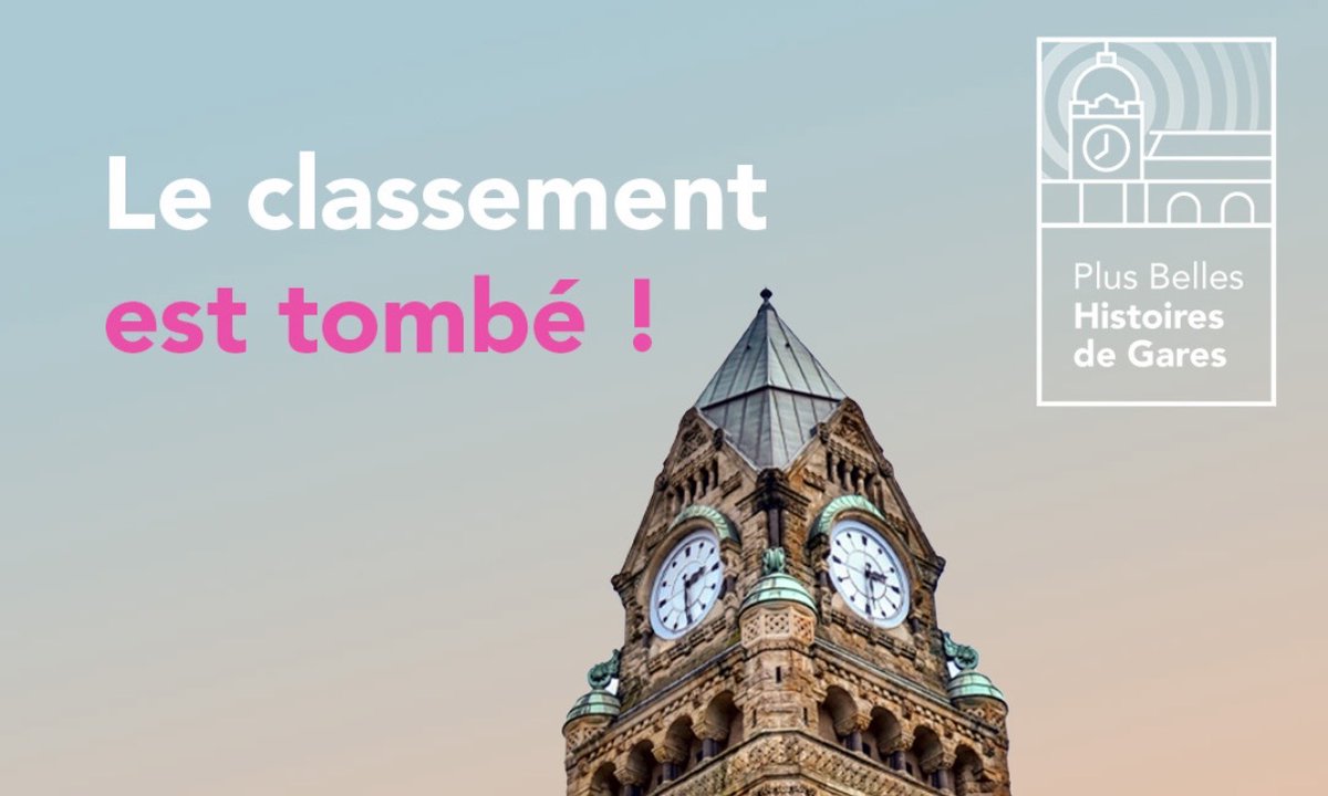 ConnectGares's tweet photo. Vous avez été plus de 11 900 à voter pour vos histoires de gares favoris ! 🙏✨
🏆 Gare de Metz
🥈 Gare de Limoges Bénédictins
🥉 Gare de Valençay
Bravo aux autres gares participantes qui ont partagé l'histoire fascinante de leur patrimoine ! 👏💛 https://t.co/xBtx4cLVTn