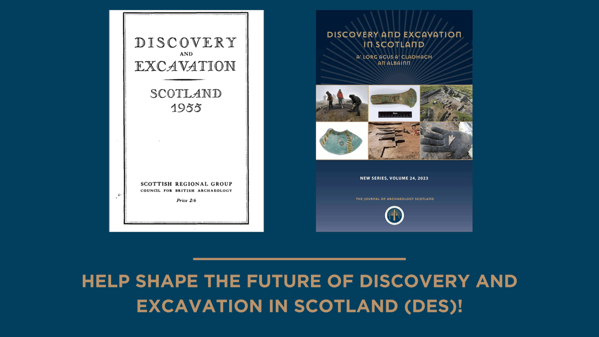 Archaeology Scotland (@archscot) on Twitter photo DES first appeared as a few paragraphs in a 1947 <a href="/archaeologyuk/">ArchaeologyUK</a> newsletter! 🗞️
77 years on, to celebrate its legacy, we want your feedback to ensure it meets sector needs. Fill in the quick survey now - NOV 1ST DEADLINE: #HESsupported
👉archaeologyscotland.org.uk/help-shape-the… DES first appeared as a few paragraphs in a 1947 <a href="/archaeologyuk/">ArchaeologyUK</a> newsletter! 🗞️
77 years on, to celebrate its legacy, we want your feedback to ensure it meets sector needs. Fill in the quick survey now - NOV 1ST DEADLINE: #HESsupported
👉archaeologyscotland.org.uk/help-shape-the…