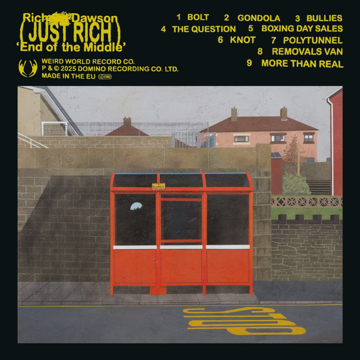 PREORDER: Richard Dawson - End Of The Middle (<a href="/richarddawson12/">rich(ard) dawson</a>) on <a href="/Dominorecordco/">Domino Recording Co</a>. Available in various formats including a Dinked edition with an extra 7".
beatdownrecords.org/collections/ri…