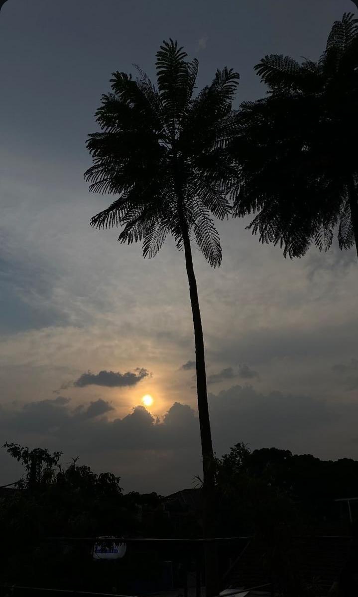 Pemudabaja's tweet photo. Mari kita berhenti dan nikmati panorama senja hari ini. 

Sambil bersiap salat magrib tentunya, hehehe. https://t.co/iErlfgcXck