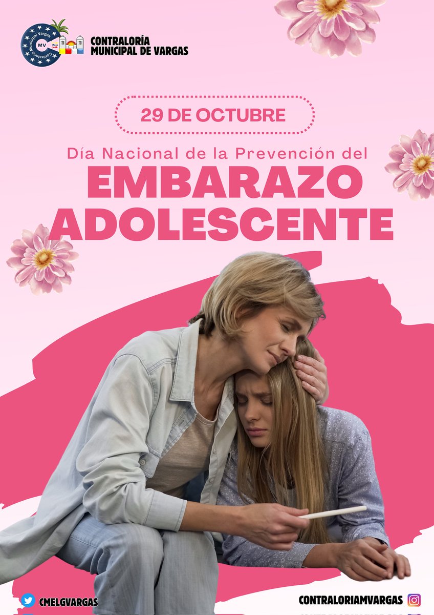 #EFEMÉRIDES//#29OCTUBRE Día Nacional de Prevención del Embarazo en Adolescentes, se realizan campañas que procuran hacer valer los derechos sexuales y reproductivos de la población adolescente,que sean capaces de ser responsables  sobre su sexualidad.